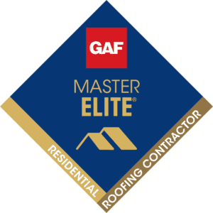 Master Elite Residential Roofing Contractor logo.